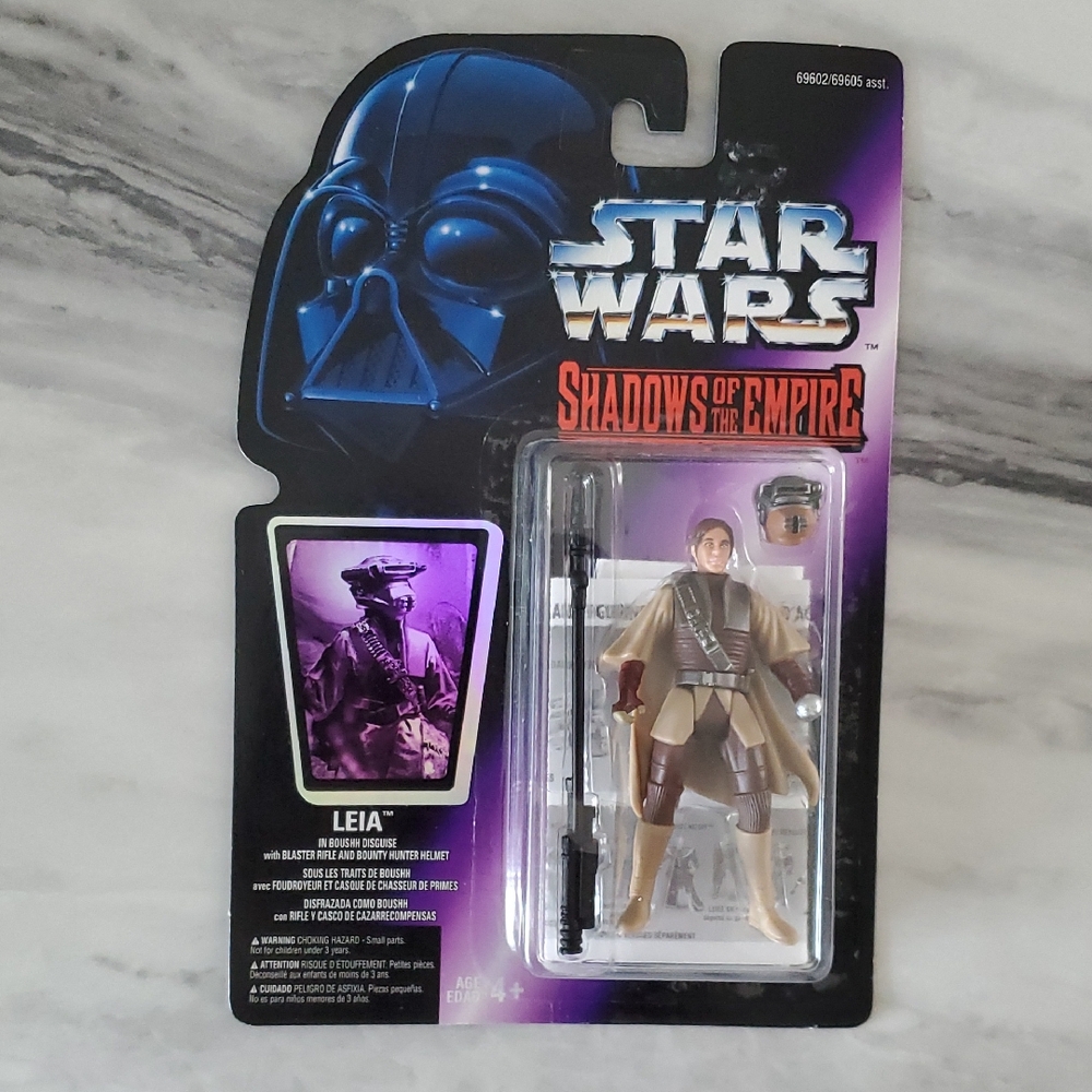 Star Wars Shadows of the Empire Leia Figure - Brown and Black